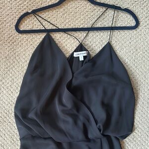 Elizabeth and James Black Maxi Dress